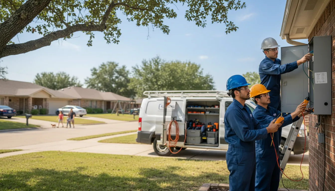 Certified electrician providing emergency electrical services in Dolphin, VA